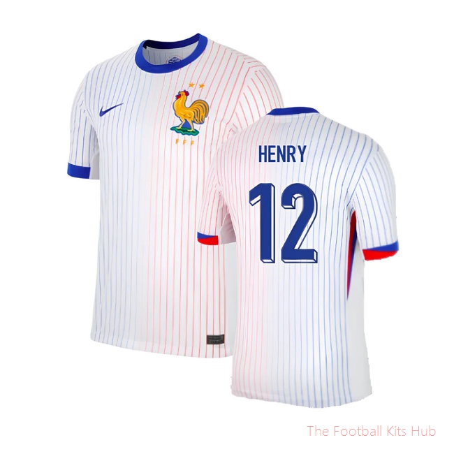 2024-2025 France Away Shirt (Henry 12)-unisoccer store